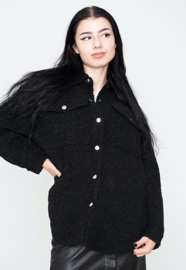 Urban Classics - Ladies Sherpa Black - Jacket Online now