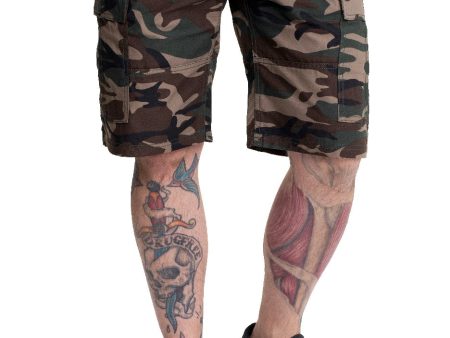 Vintage Industries - BDU T C Woodland - Shorts Sale