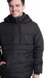 Urban Classics - Pull Over Puffer Black - Jacket Supply