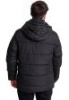 Urban Classics - Pull Over Puffer Black - Jacket Supply