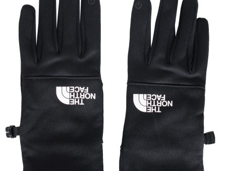 The North Face - Etip Recycled Logo TNF Black TNF White - Gloves Online Hot Sale