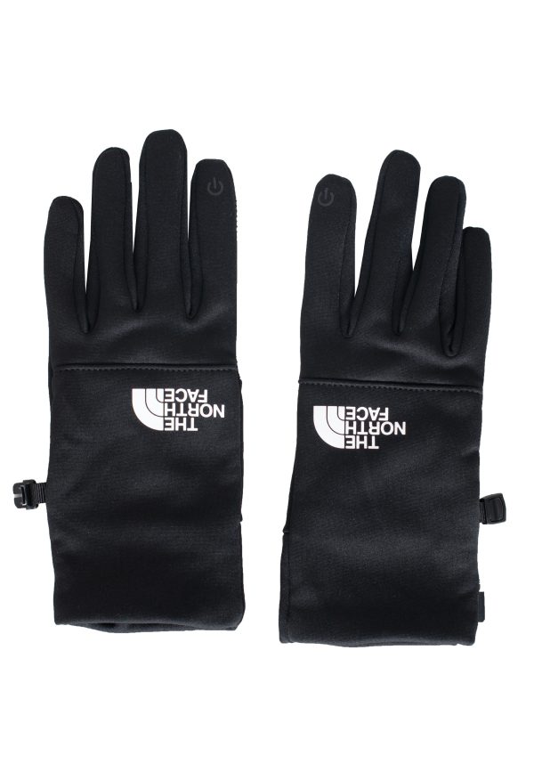 The North Face - Etip Recycled Logo TNF Black TNF White - Gloves Online Hot Sale