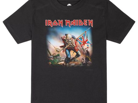 Iron Maiden - Trooper Kids Black Multicolored - T-Shirt Discount