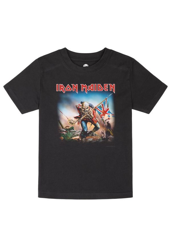 Iron Maiden - Trooper Kids Black Multicolored - T-Shirt Discount