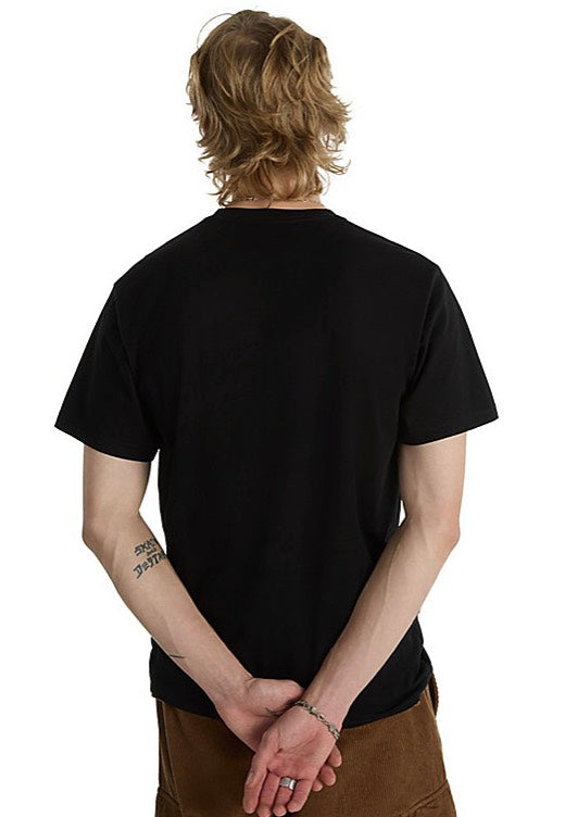 Vans - Vans Classic Black Honeysuckle - T-Shirt For Cheap