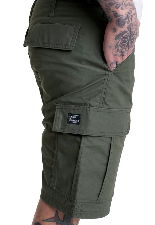 Vintage Industries - BDU T C Olive - Shorts Hot on Sale