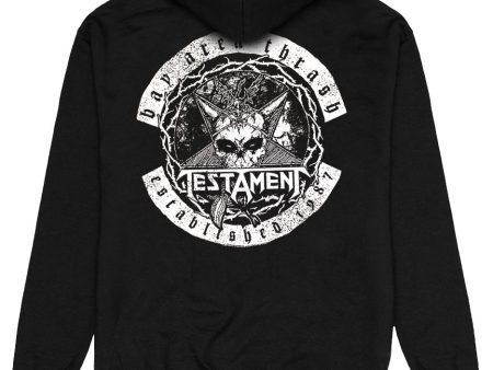 Testament - Bay Area Thrash - Hoodie Online now