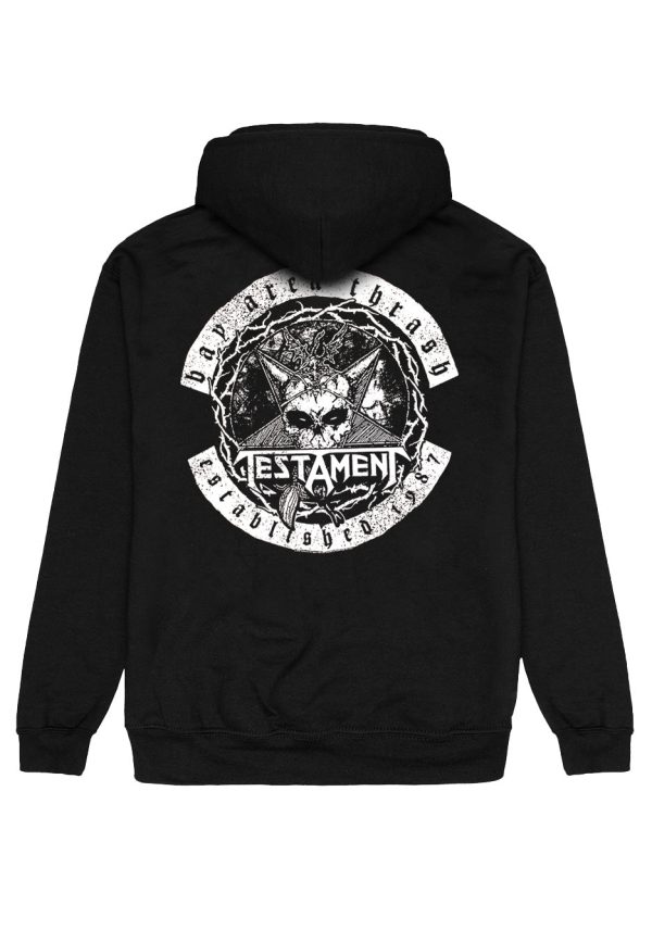 Testament - Bay Area Thrash - Hoodie Online now