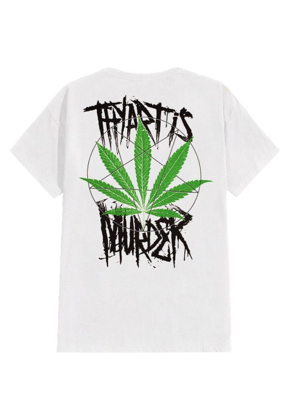 Thy Art Is Murder - Leaf White - T-Shirt For Cheap