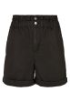 Urban Classics - Ladies Paperbag Black - Shorts on Sale