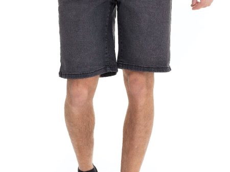 Urban Classics - Relaxed Fit Real Black Washed - Shorts For Cheap