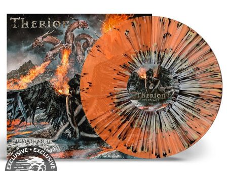 Therion - Leviathan II Ltd. Orange Black White - Splattered Vinyl Supply