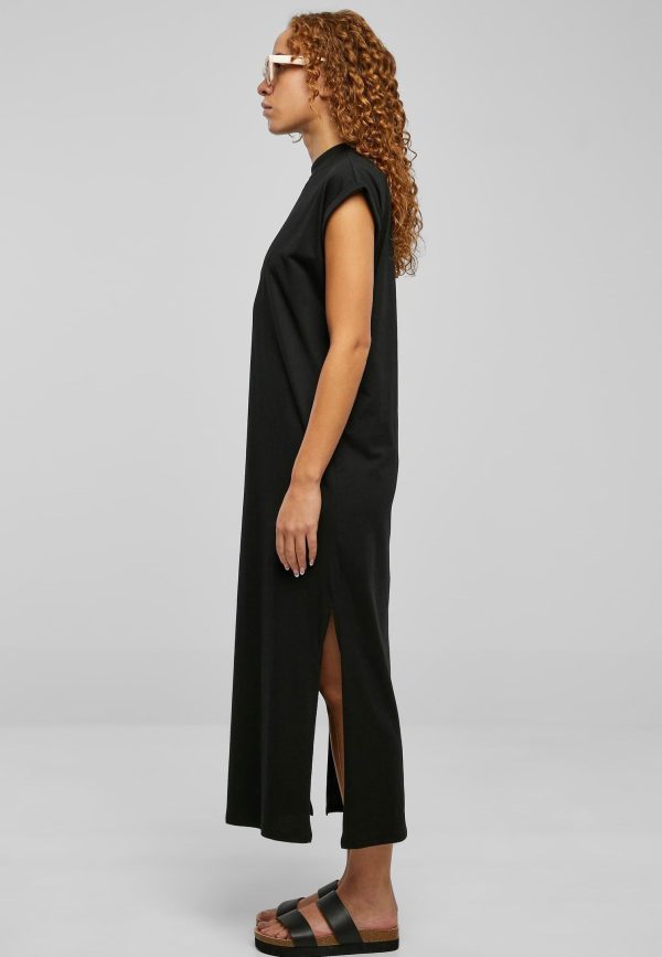 Urban Classics - Ladies Long Extended Shoulder Black - Dress Online