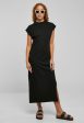 Urban Classics - Ladies Long Extended Shoulder Black - Dress Online