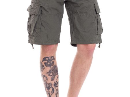 Vintage Industries - Terrance Olive Drab - Shorts Sale