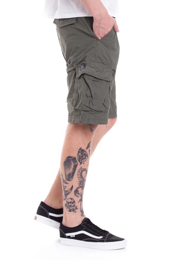 Vintage Industries - Terrance Olive Drab - Shorts Sale