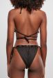 Urban Classics - Ladies Rib Babylock Triangle Black - Bikini Online Sale