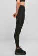 Urban Classics - Ladies Recycled High Waist Black - Leggings Cheap