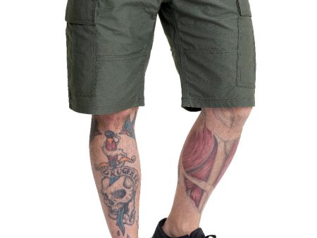 Vintage Industries - BDU T C Olive - Shorts Hot on Sale