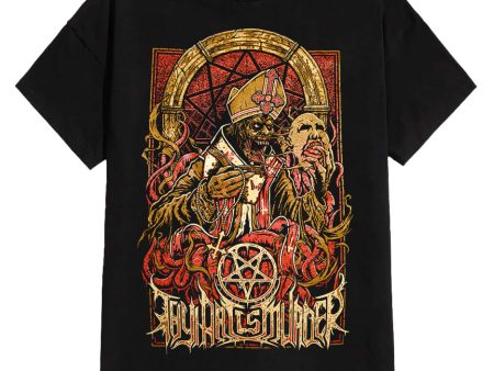 Thy Art Is Murder - Evil Pope - T-Shirt Discount