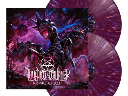 Thy Art Is Murder - Decade Of Hate (Live In Melbourne 2023) Ltd. Purple w  Blue & Pink - Splattered 2 Vinyl Supply