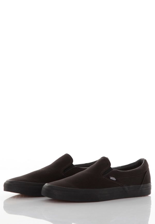 Vans - Classic Slip-On Black Black - Shoes Hot on Sale