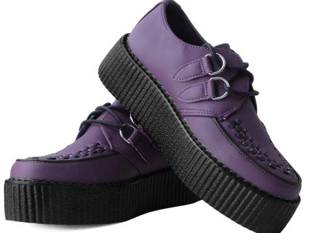 T.U.K. - Viva High Creeper Purple Vegan - Girl Shoes For Discount