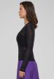 Urban Classics - Ladies Exposed Seam Mesh Black - Longsleeve Sale