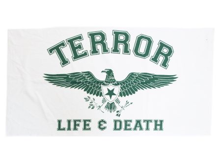 Terror - Life And Death White - Towel Cheap