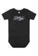 Parkway Drive - Logo Babygrow Black White - Bodysuit Hot on Sale