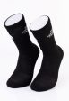 The North Face - Multi Sport Cush Crew Pack Of 3 Tnf Black - Socks Supply