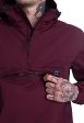 Vintage Industries - Shooter Burgundy - Windbreaker Fashion