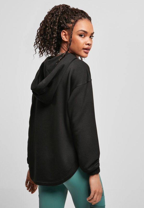 Urban Classics - Ladies Oversized Shaped Modal Terry Black - Hoodie Online