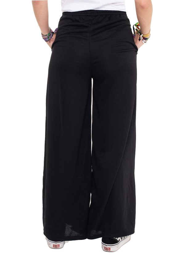 Urban Classics - Ladies Modal Terry Wide Leg Black - Sweat Pants For Sale