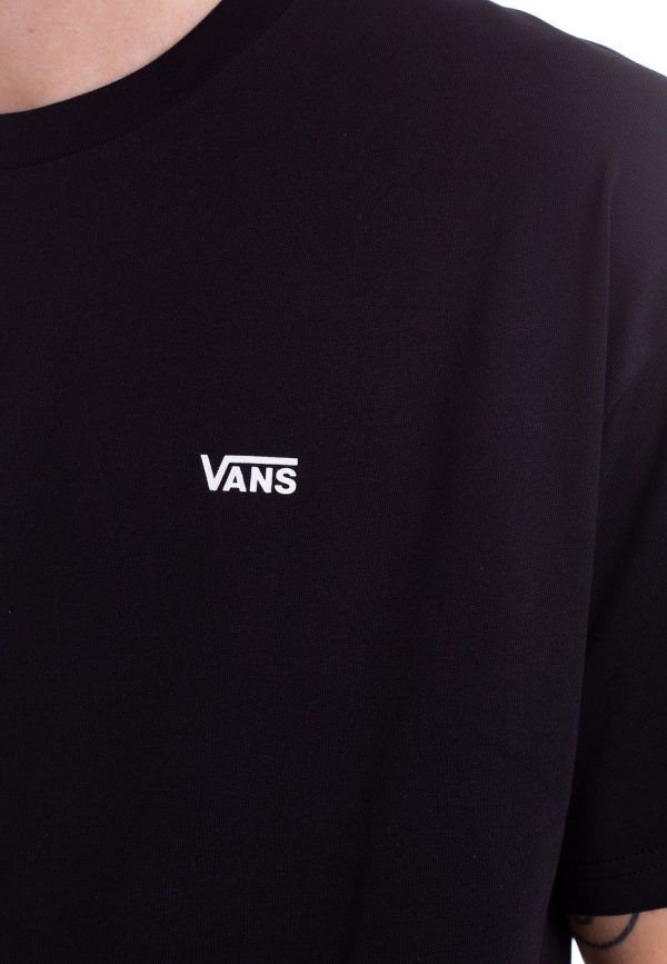 Vans - Left Chest Logo Black White - T-Shirt Online now