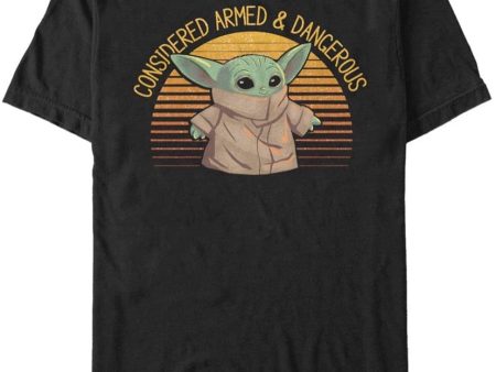 The Mandalorian - Sunset Cute Yoda - T-Shirt Online now