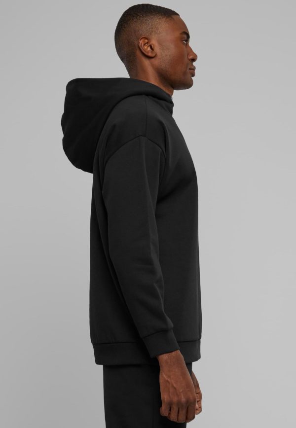 Urban Classics - Zipped High Neck Black - Hoodie Hot on Sale