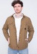 Vintage Industries - Dean Sherpa Dark Tan - Jacket For Sale