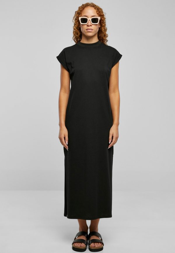 Urban Classics - Ladies Long Extended Shoulder Black - Dress Online