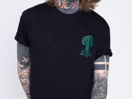 Urban Classics - Organic Tree Logo Black - T-Shirt Online Hot Sale