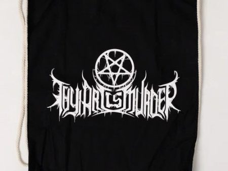 Thy Art Is Murder - Logo Drawstring - Backpack Online Sale