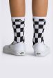 Vans - Ticker 6.5-10 Rox Ditsy Black Checkerboard - Socks For Discount