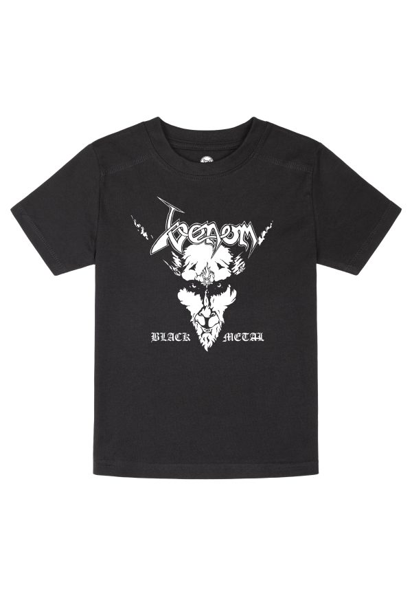 Venom - Black Metal Kids Black White - T-Shirt on Sale