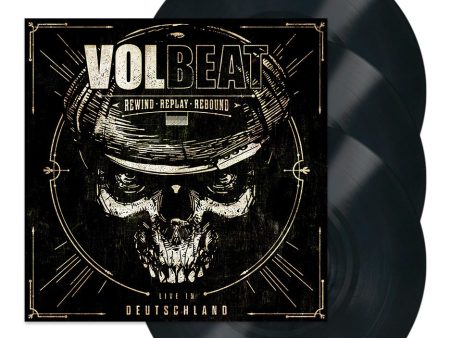 Volbeat - Rewind, Replay, Rebound; Live in Deutschland - 3 Vinyl Hot on Sale