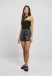 Urban Classics - Ladies Vintage Denim Black Washed - Shorts Discount