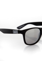 Vans - Spicoli 4 Shades Matte Black Silver Mirror - Sunglasses Online Hot Sale