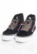 Vans - Sk8-Hi Tapered Embroidery Black - Girl Shoes For Discount