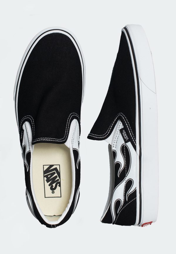 Vans - Classic Reflective Flame Black - Shoes Online Sale