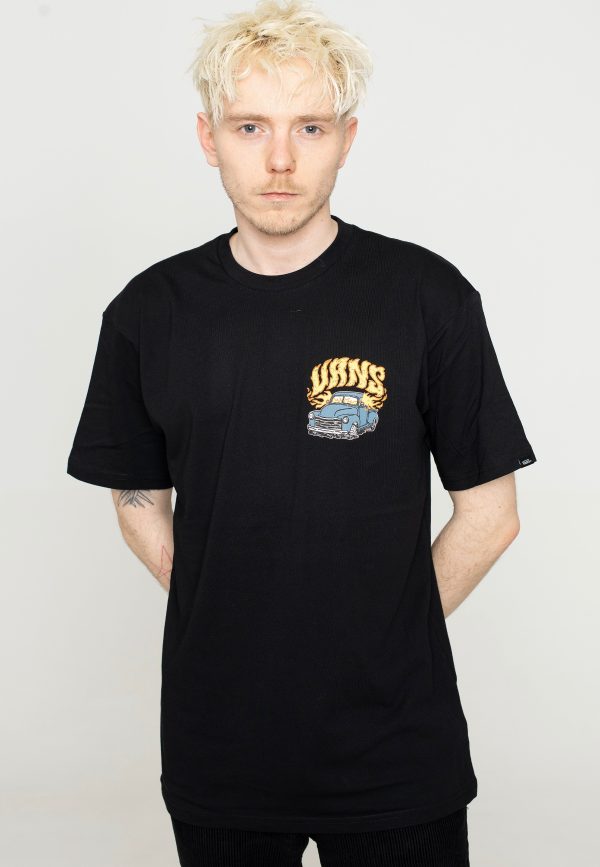 Vans - Running On Empty Black - T-Shirt Discount