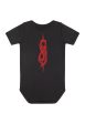 Slipknot - Logo Babygrow Black Red - Bodysuit Fashion